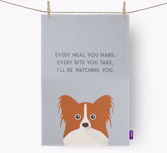 'I'll be watching you' Dish Towel