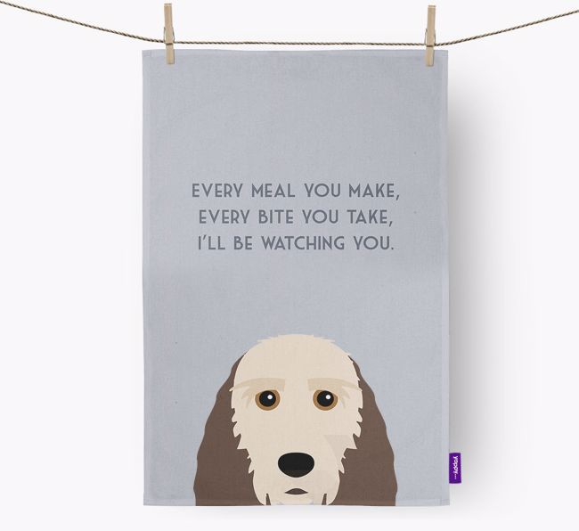 'I'll be watching you' Dish Towel