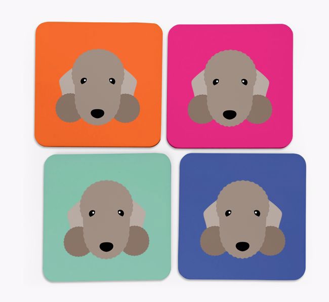 {breedCommonName} Icon Coasters 4 pack