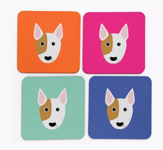 {breedCommonName} Icon Coasters 4 pack