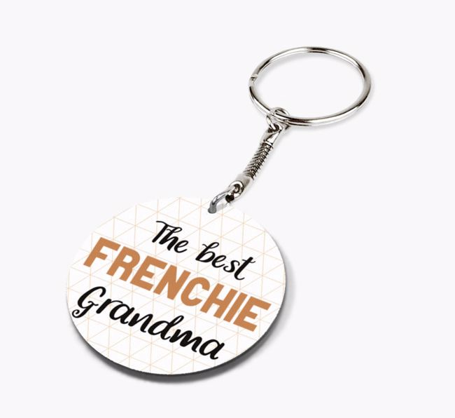 My Best Frenchie French Bulldog Keychain