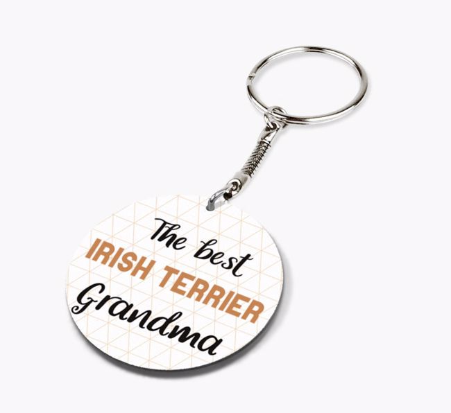 Best Grandma: Personalised {breedFullName} Keyring