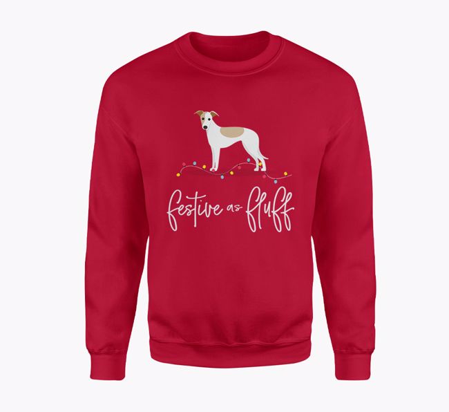 Festive as Fluff: Personalised {breedFullName} Adult Jumper