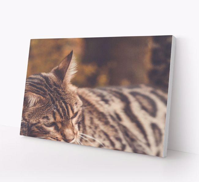 Photo Upload Canvas Print (Landscape) - Personalised for your {breedFullName}