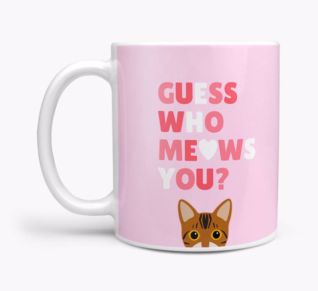 Guess Who Meows You: Personalized {breedFullName} Mug