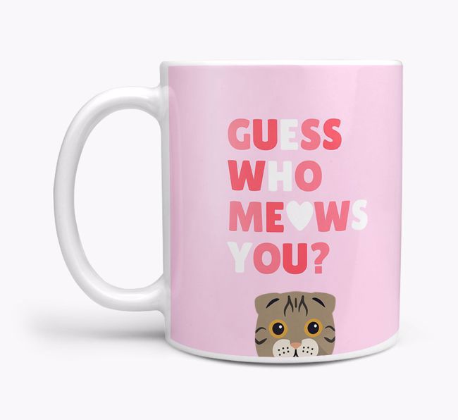 Guess Who Meows You: Personalized {breedFullName} Mug