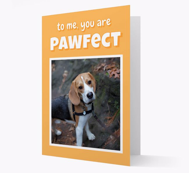 'You Are Pawfect' - {breedFullName} Photo Upload Card