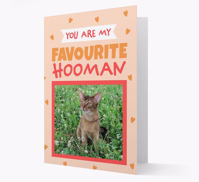 'Favourite Hooman' - {breedCommonName} Photo Upload Card