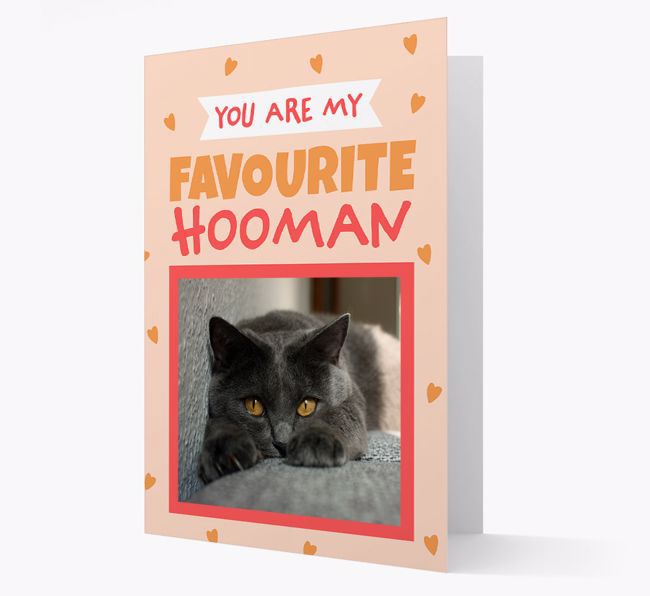 'Favourite Hooman' - {breedCommonName} Photo Upload Card
