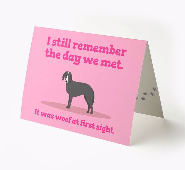 'The Day We Met' - Personalised {breedFullName} Card