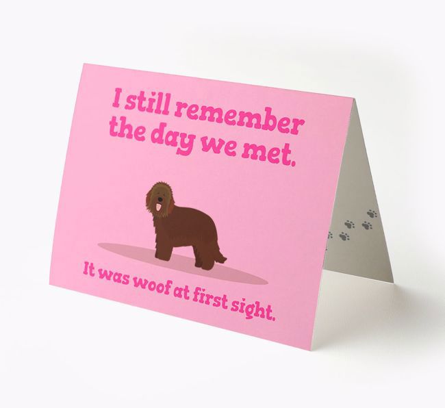 'The Day We Met' - Personalized {breedFullName} Card