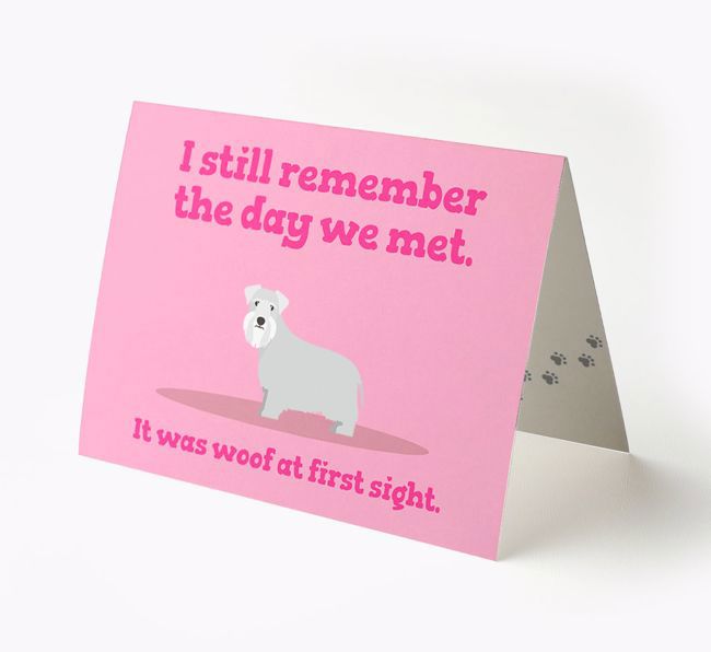 'The Day We Met' - Personalised {breedFullName} Card