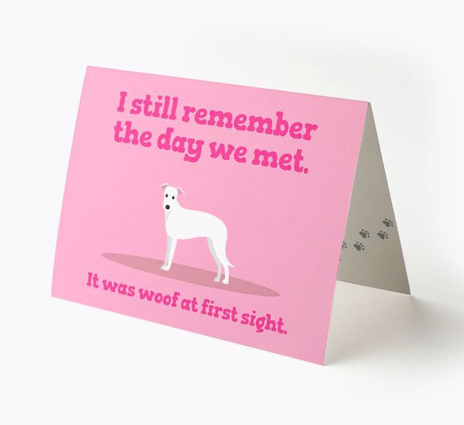 'The Day We Met' - Personalized {breedFullName} Card