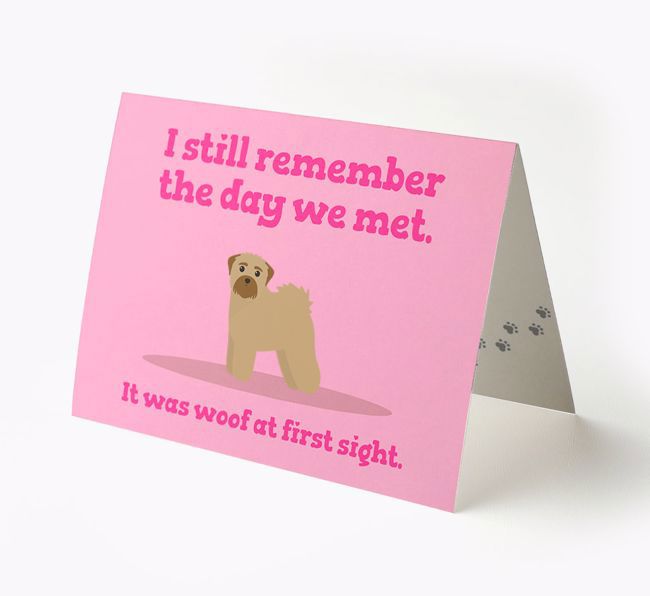 'The Day We Met' - Personalised {breedFullName} Card