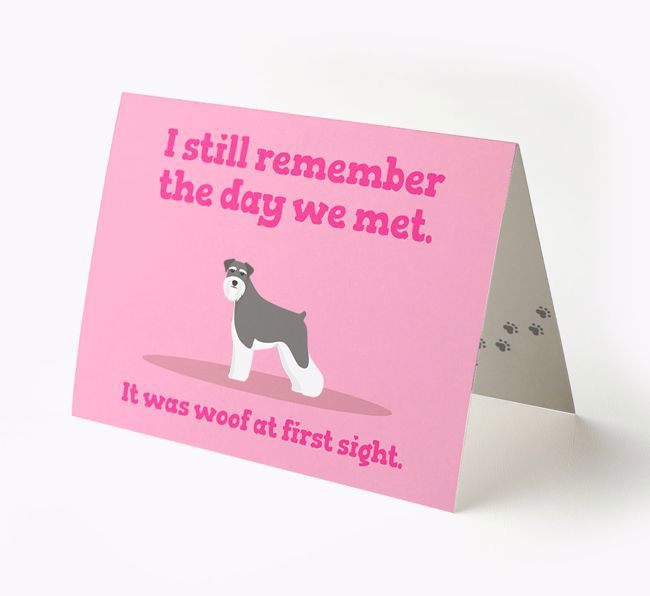 'The Day We Met' - Personalised {breedFullName} Card