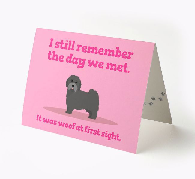 'The Day We Met' - Personalized {breedFullName} Card