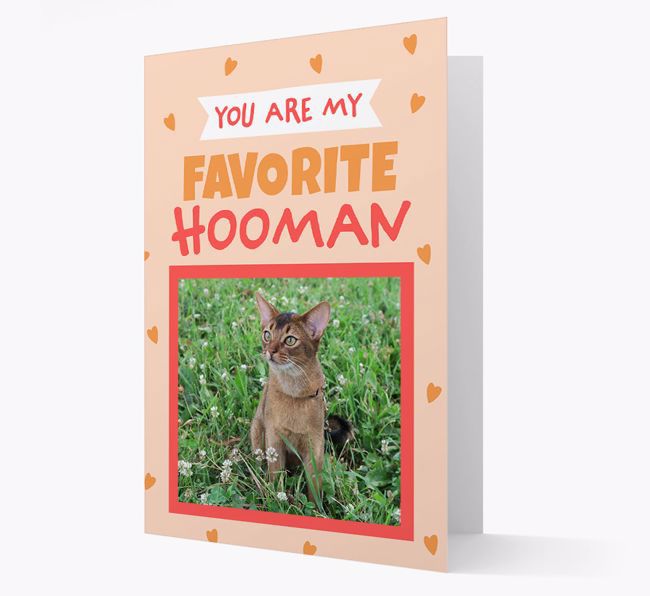 'Favorite Hooman' - {breedCommonName} Photo Upload Card