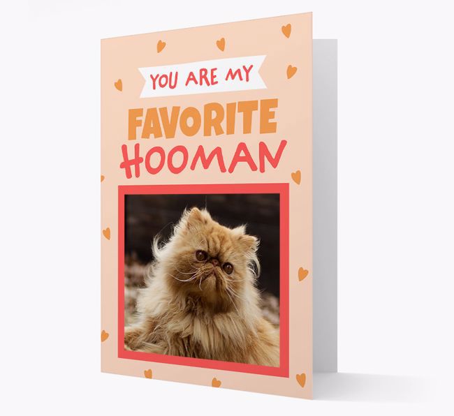 'Favorite Hooman' - {breedCommonName} Photo Upload Card
