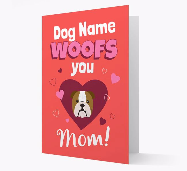 Funny Mothers Day Gifts for Dog Mom, Cute Mother's Day Card Gift for Dog  Lover Owner, Happy Mother's Day to Mi Favorit Hooman Card Gift for Pet Lover