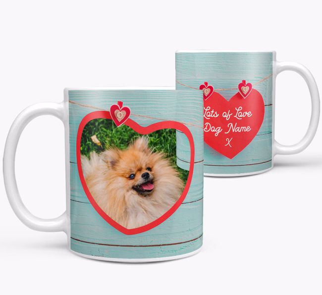 Love My Pomeranian - Personalized Custom Travel Mug For Hot Coffee