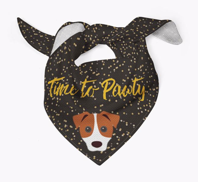 'Time to Pawty' {breedCommonName} Bandana