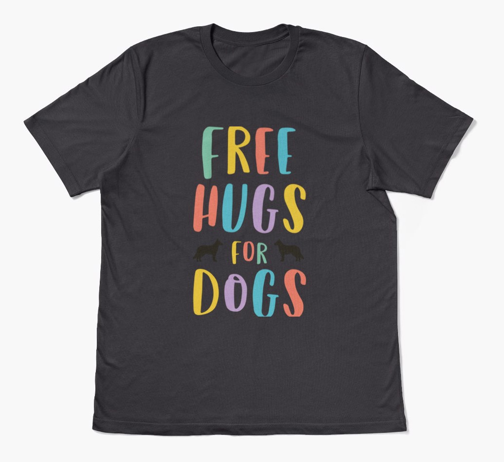 Free Hugs For Dogs - Personalised {breedFullName} T-Shirt