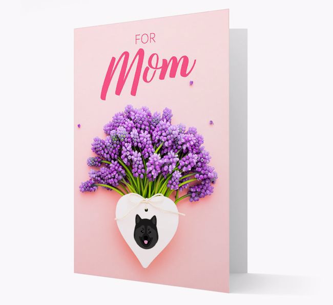 Lavender Heart - Personalized {breedFullName} Card