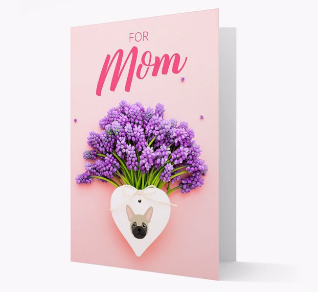 Lavender Heart - Personalized {breedFullName} Card