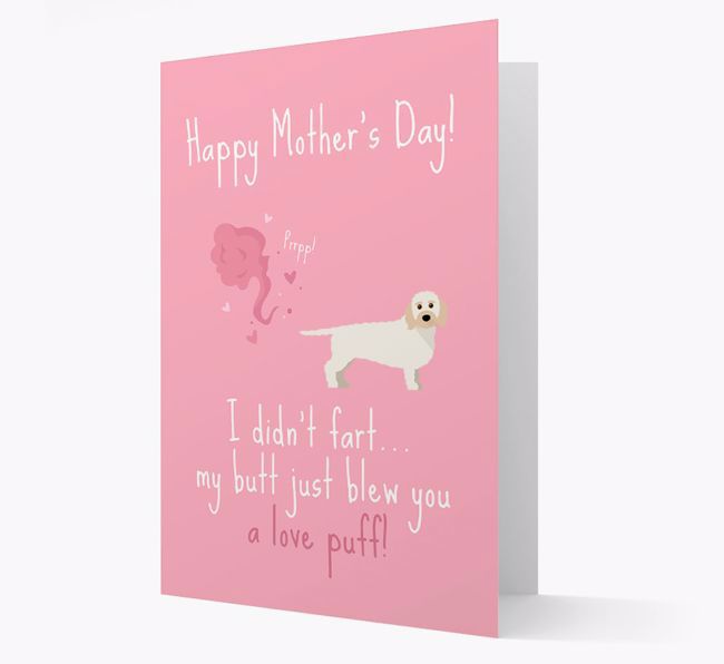 'Love Puff' - Personalized {breedFullName} Card