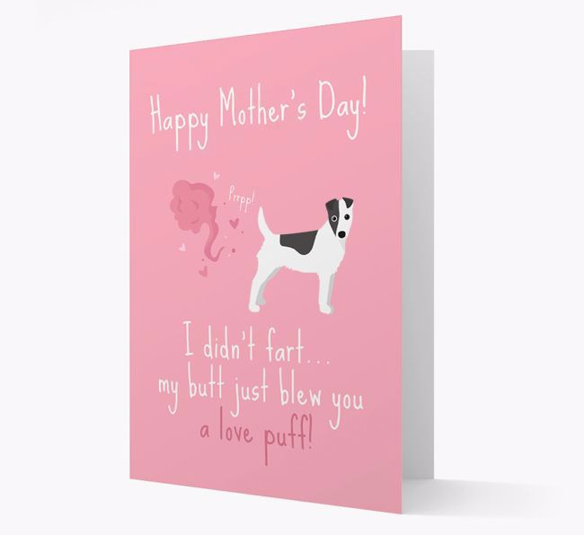 'Love Puff' - Personalized {breedFullName} Card