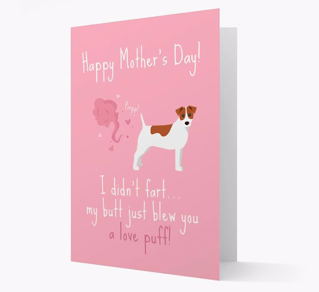 'Love Puff' - Personalised {breedFullName} Card