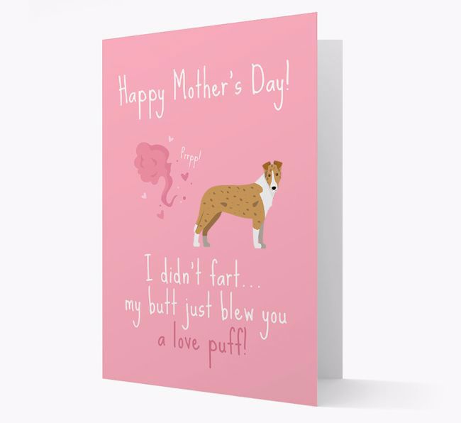 'Love Puff' - Personalised {breedFullName} Card