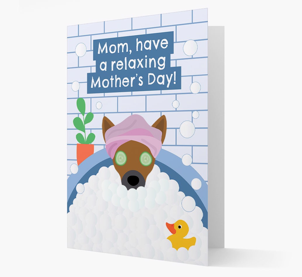 Have a Relaxing Day - Personalized {breedFullName} Card
