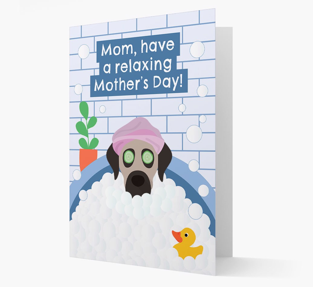 Have a Relaxing Day - Personalized {breedFullName} Card