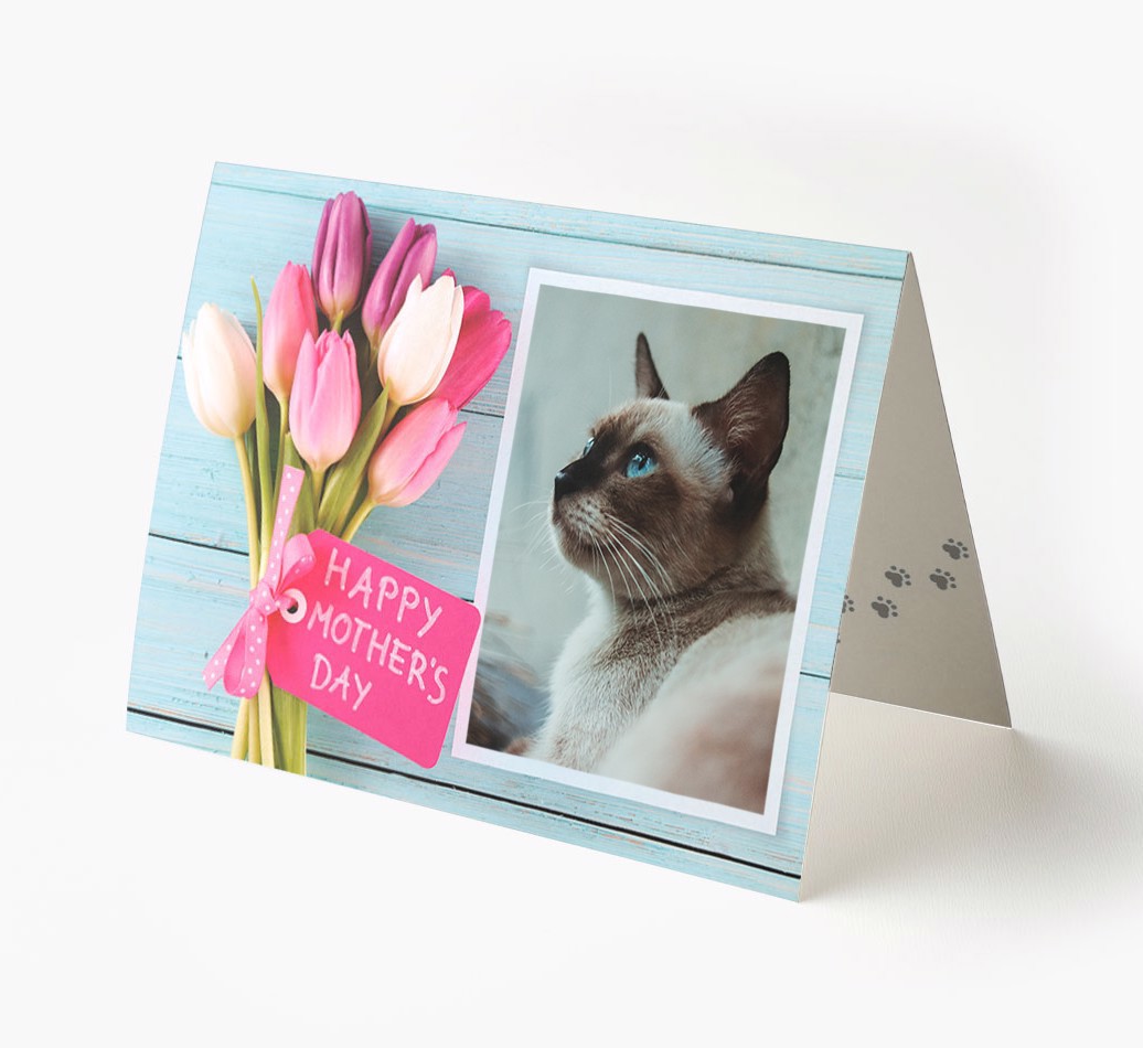 Happy Mother's Day Card with Photo of your {breedCommonName}