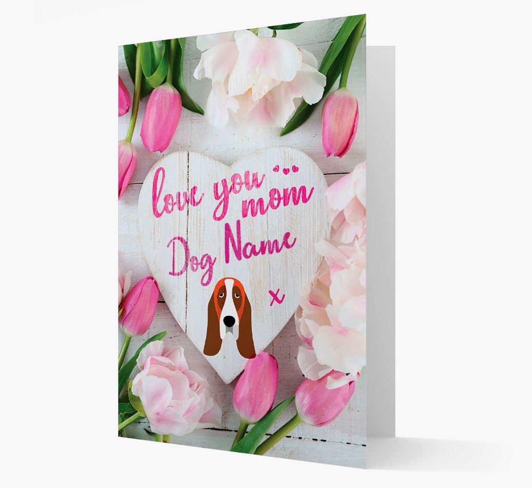 'Love You Mom' - Personalized {breedFullName} Card