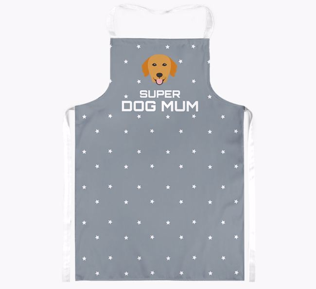 'Super Dog Mum' - Personalised {breedFullName} Apron