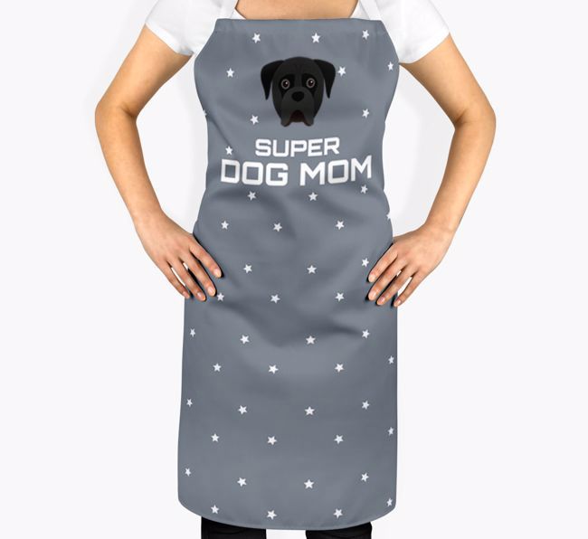 Super Dog Mom: Personalized {breedFullName} Apron