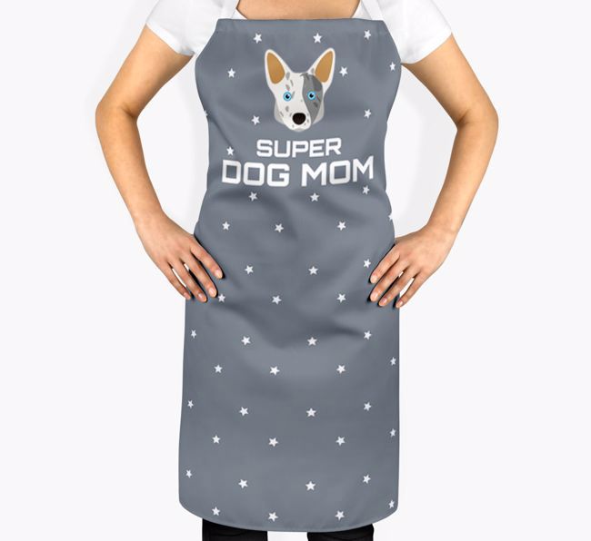 Super Dog Mom: Personalized {breedFullName} Apron