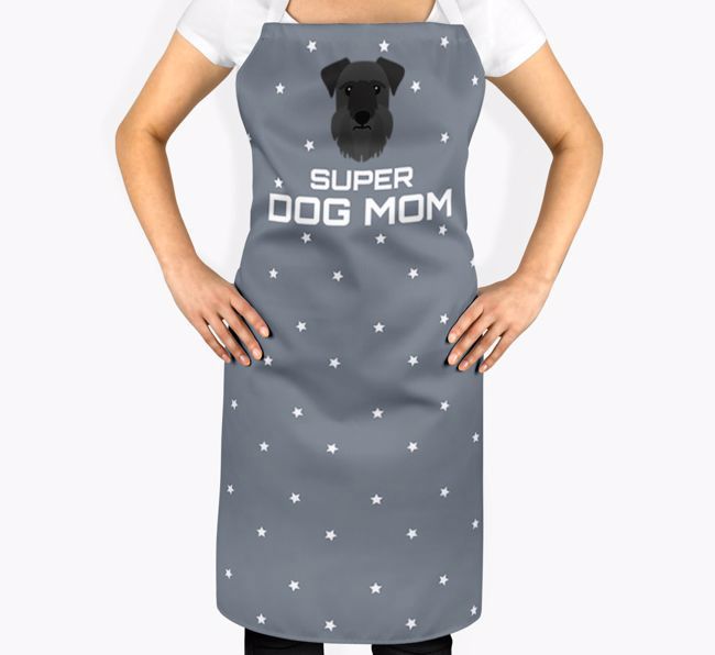 Super Dog Mom: Personalized {breedFullName} Apron