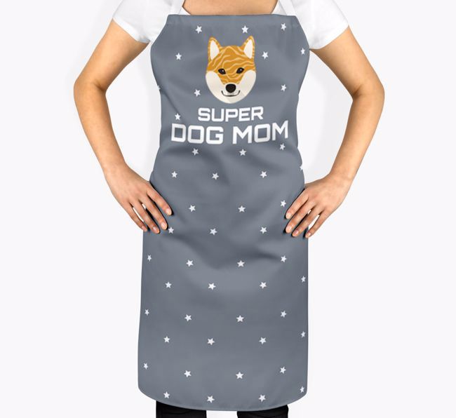 Super Dog Mom: Personalized {breedFullName} Apron