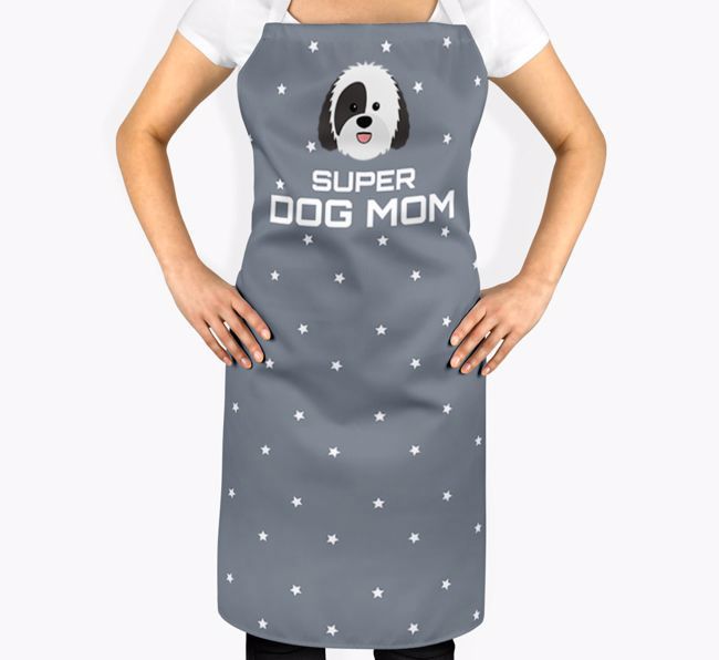 Super Dog Mom: Personalized {breedFullName} Apron
