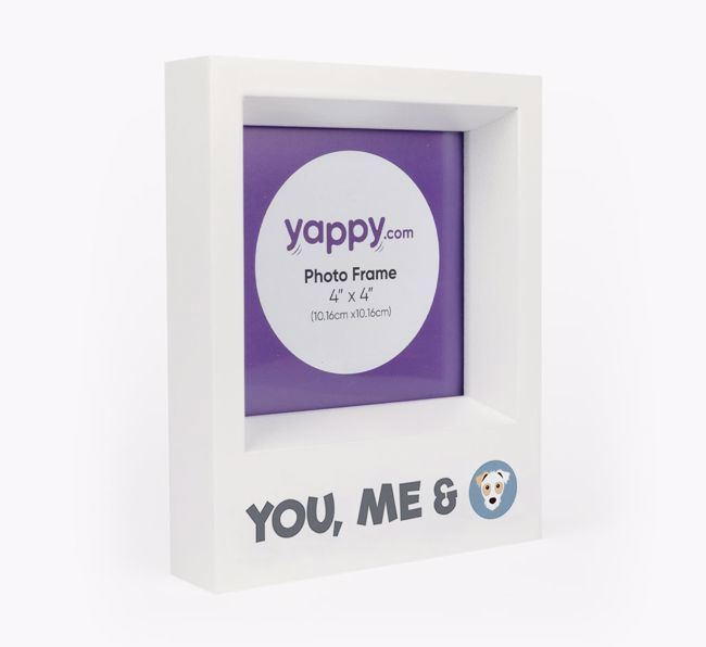 'You, Me and Dog' - Personalised {breedFullName} Photo Frame