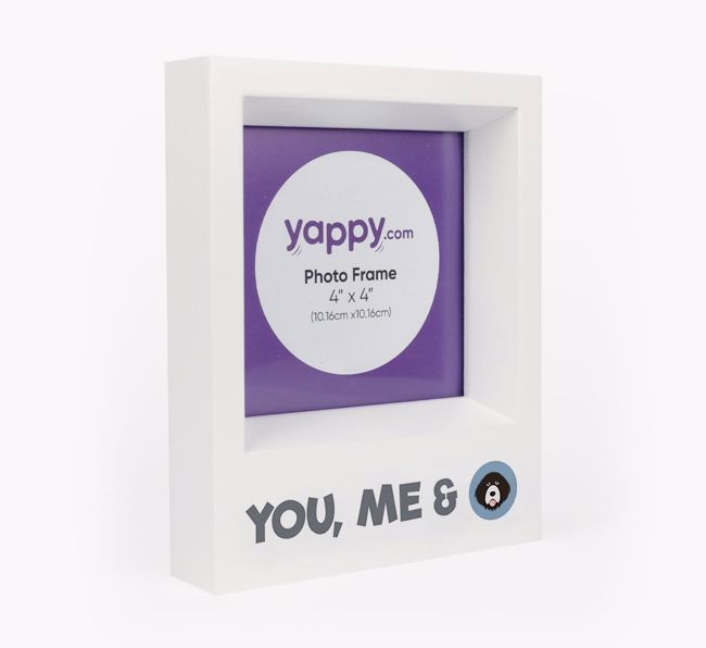 'You, Me and Dog' - Personalised {breedFullName} Photo Frame