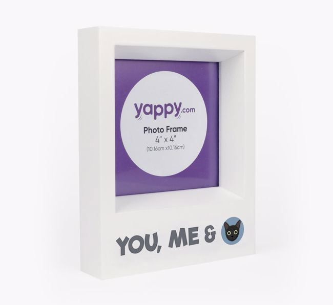 'You, Me and ...' - Personalised {breedFullName} Photo Frame