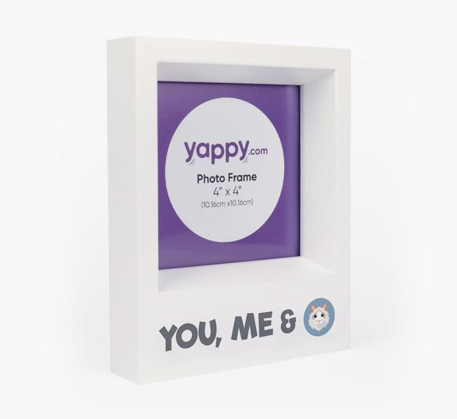 'You, Me and ...' - Personalised {breedFullName} Photo Frame