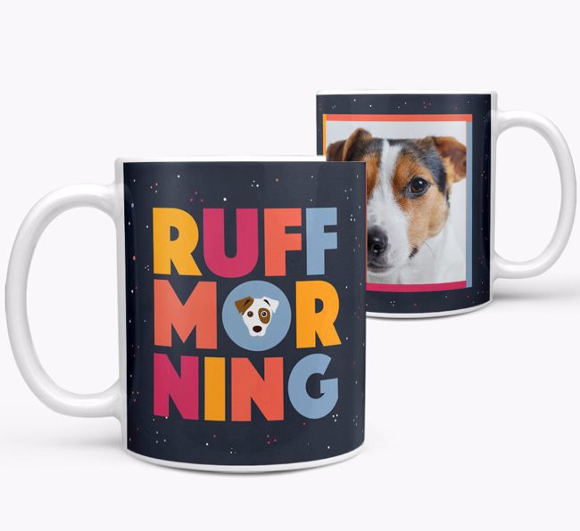 'Ruff Morning' - {breedFullName} Photo Upload Mug