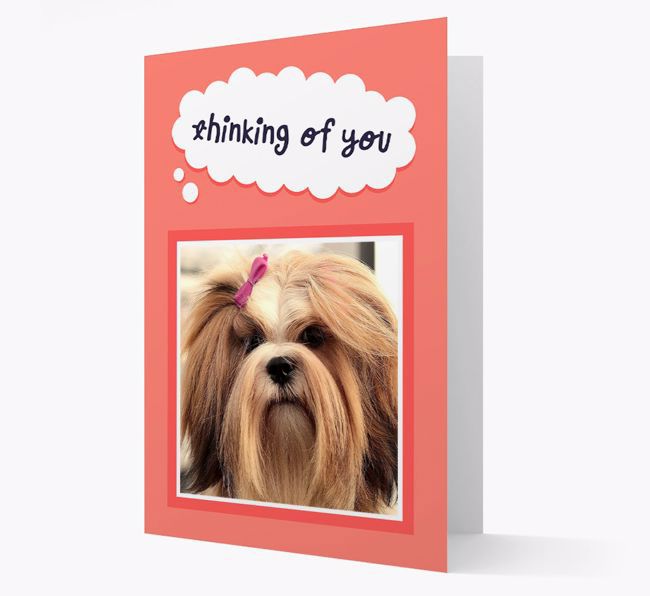 'Thinking Of You' - Personalised {breedFullName} Card