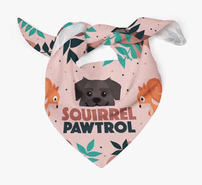 'Squirrel Pawtrol' - Personalised {breedFullName} Bandana