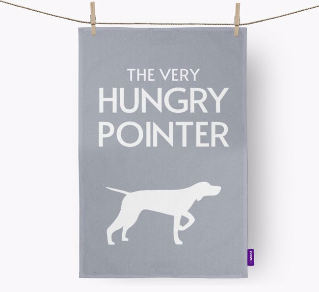 'The Very Hungry...' - Personalized {breedFullName} Dish Towel